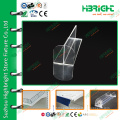 PVC clear plastic shelf divider
